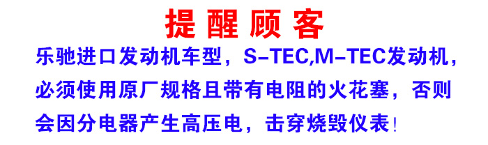 包邮!SPARK/乐驰进口S-TEC/M-TEC发动机专用火花塞(0.8/1.0排量) - 图0