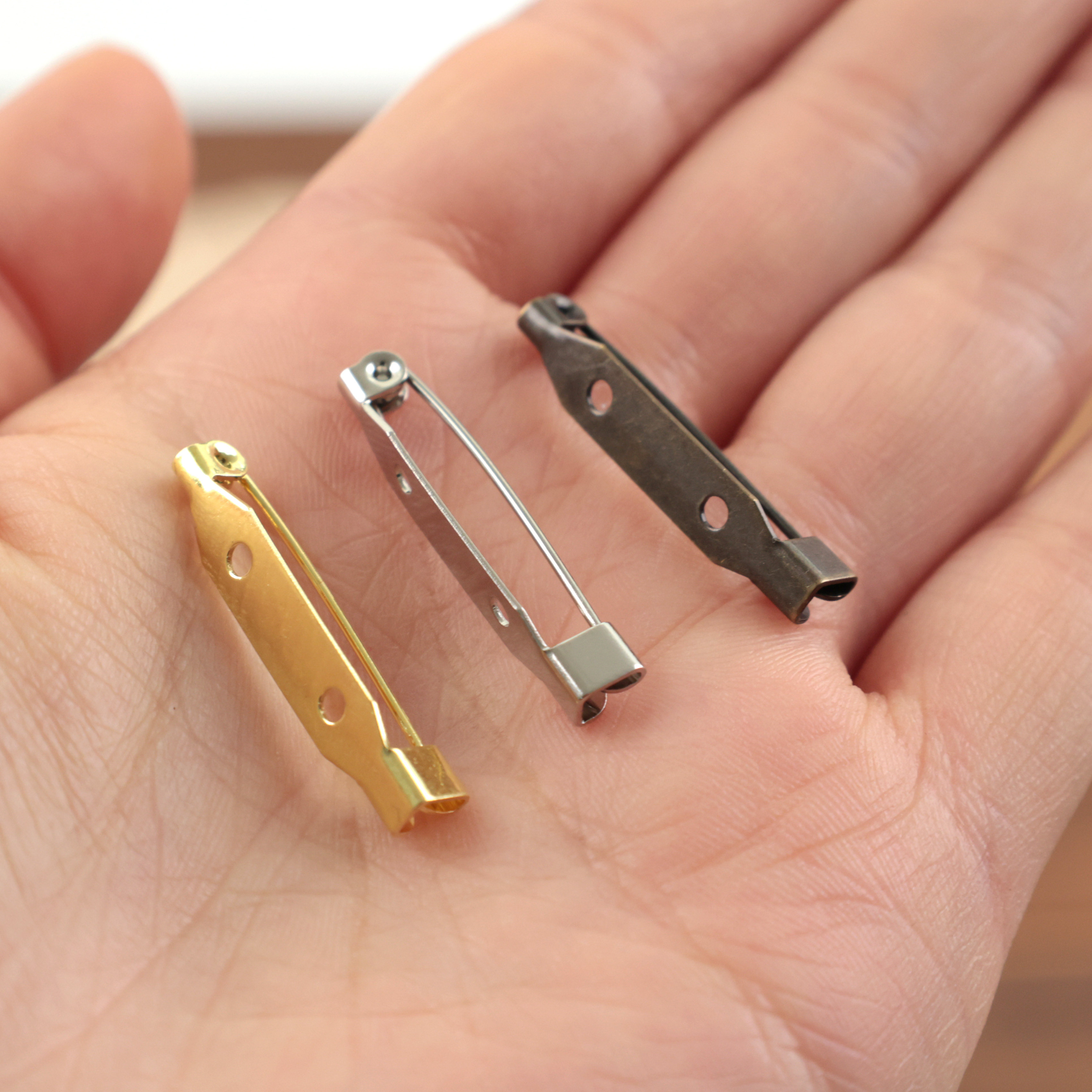 日本进口清原胸针别针底托扣针保险安全针襟胸花领带手工DIY发饰,淘宝优惠券,粉丝福利购,淘宝优惠卷