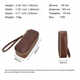 Wushuai Real Cowhide Pipe Pack Pure Handmade