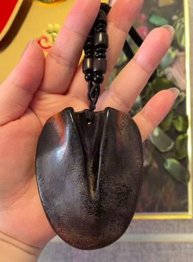 益祥轩通用黑驴蹄挂件手把件文玩