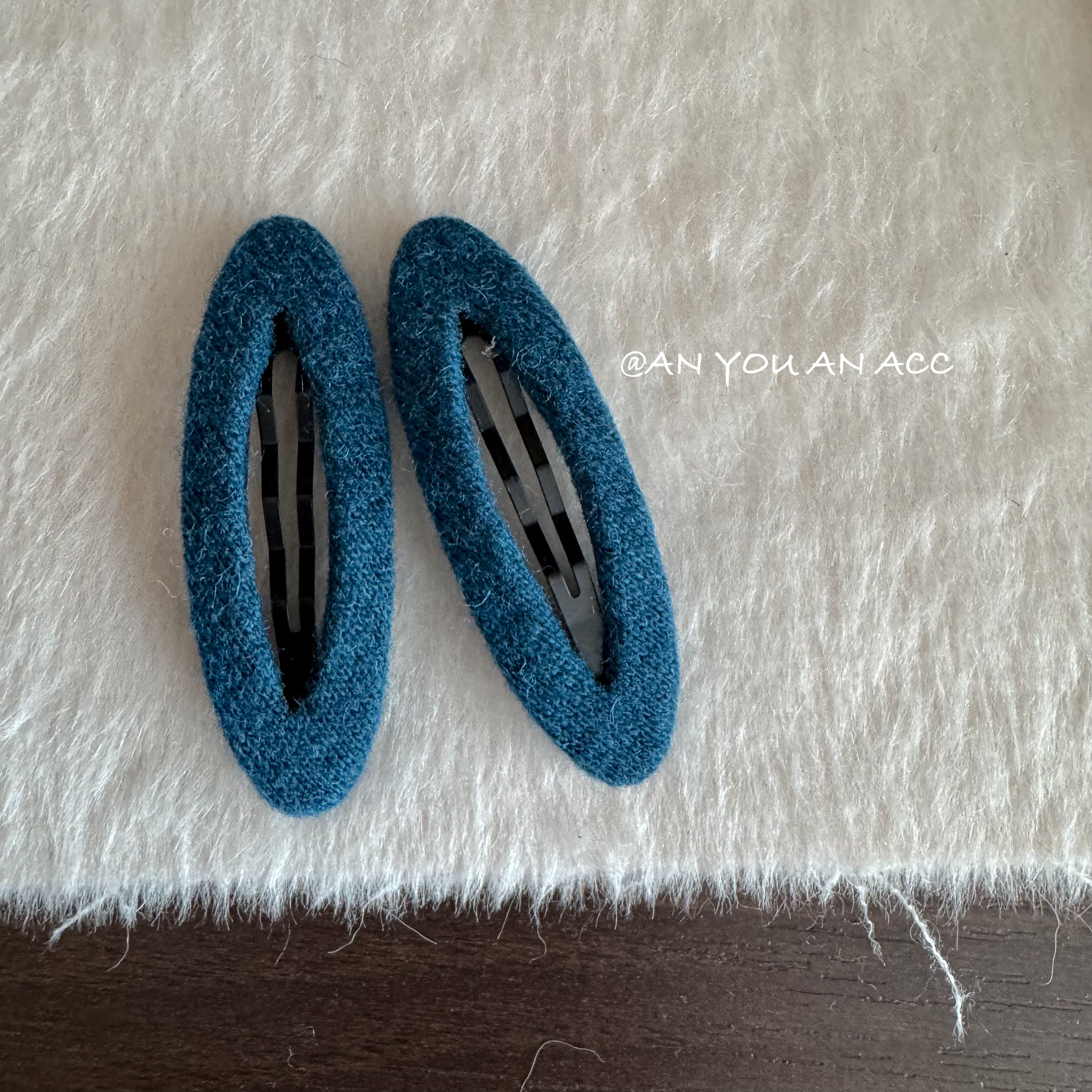 2025秋冬新款复古彩色植绒bb夹高级感韩系时尚毛呢发夹少女侧边夹,淘宝优惠券,粉丝福利购,淘宝优惠卷