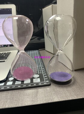 老友品牌沙漏摆件木质磁铁磁力