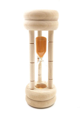 儿童桌面双层木质分钟沙漏计时器
