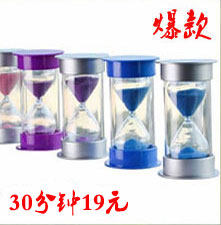 餐饮沙漏6/7/8/10/12/15/20/25/45/60分钟沙漏计时器创意摆件礼品 - 图2