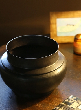 秋罗书画罐诧寂风台灯底座