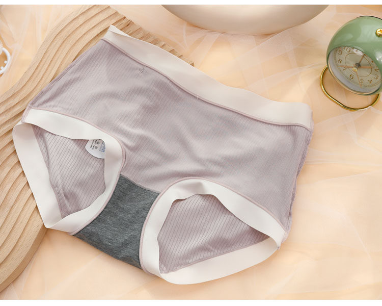 彩田内裤女螺纹莫代尔32002中腰少女内裤包臀平角抗菌裆女士内裤,淘宝优惠券,粉丝福利购,淘宝优惠卷