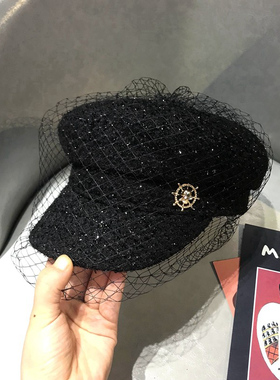 一系列ins网红优雅风气质帽子