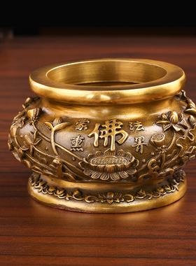 纯铜供佛烧香炉家居装饰