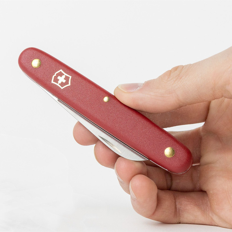 维氏(VICTORINOX)瑞士军刀花卉园艺刀95mm户外多功能军士刀插花 - 图0