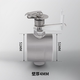 Motorcycle exhaust pipe modification Adjustable pull wire mechanical valve General exhaust modification controller silence 51 valve
