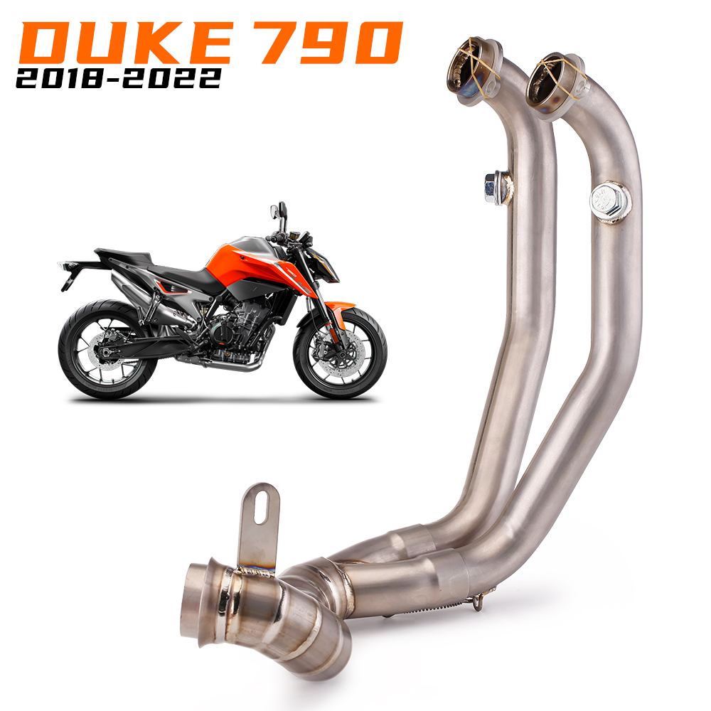 DUKE790 前段排气管改装 DUKE790 ADV 钛合金前段 2018-2022年 - 图2