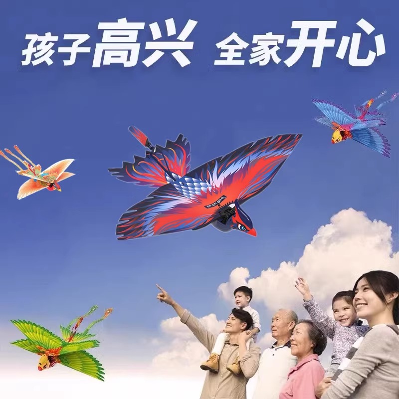 汉王Go Go Bird智能毕方仿生扑翼出头鸟飞行器儿童遥控户外玩具 - 图2