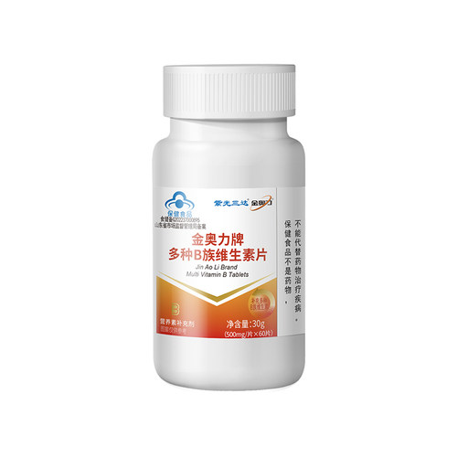 金奥力牌多种B族维生素片 维生素B成人b1 b6 b2 b12 - 图2
