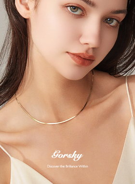 GORSKY简约风纯银项链