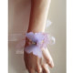Purple butterfly small fresh and beautiful bridesmaid knot wedding