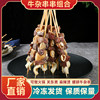 A full set of snail and beef offal skewers Oden spicy hotpot ingredients