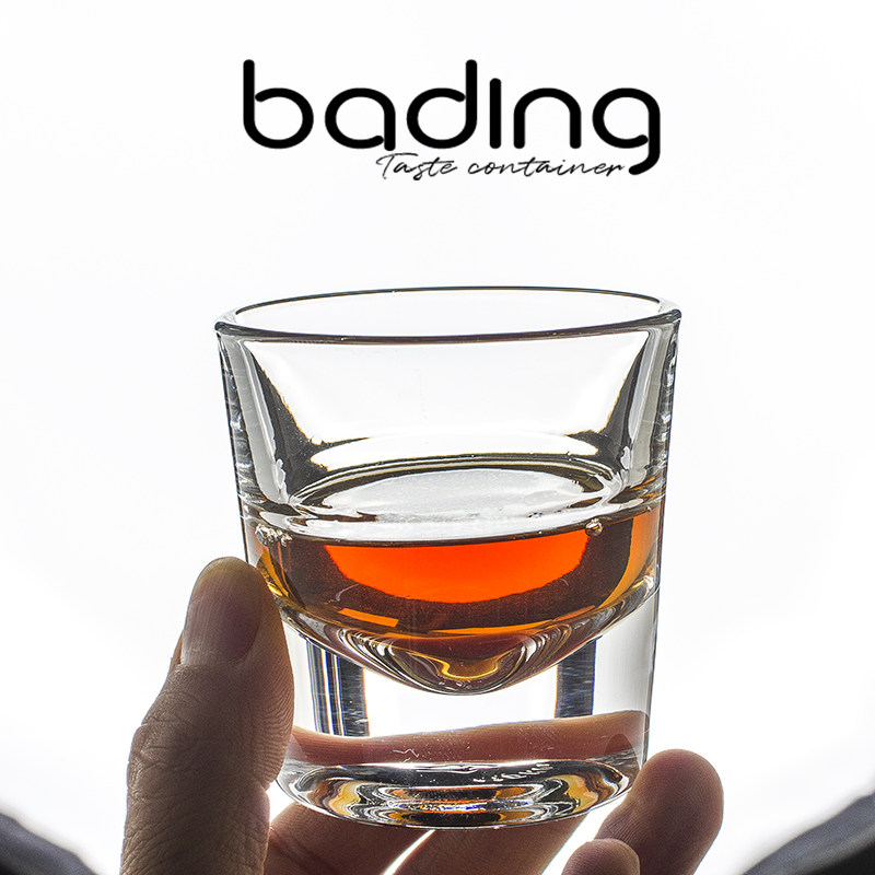 高透亮无铅晶质玻璃厚底二两烈酒杯烧白酒威士忌酒杯酒吧KTV家用,淘宝优惠券,粉丝福利购,淘宝优惠卷
