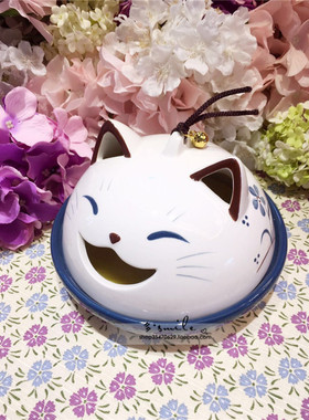 招财猫兔子猫咪金鱼陶瓷蚊香炉