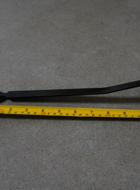 手工锻打迷你仿古画铁如意 汉服 文房 清供 收藏 把玩铁艺 汉服