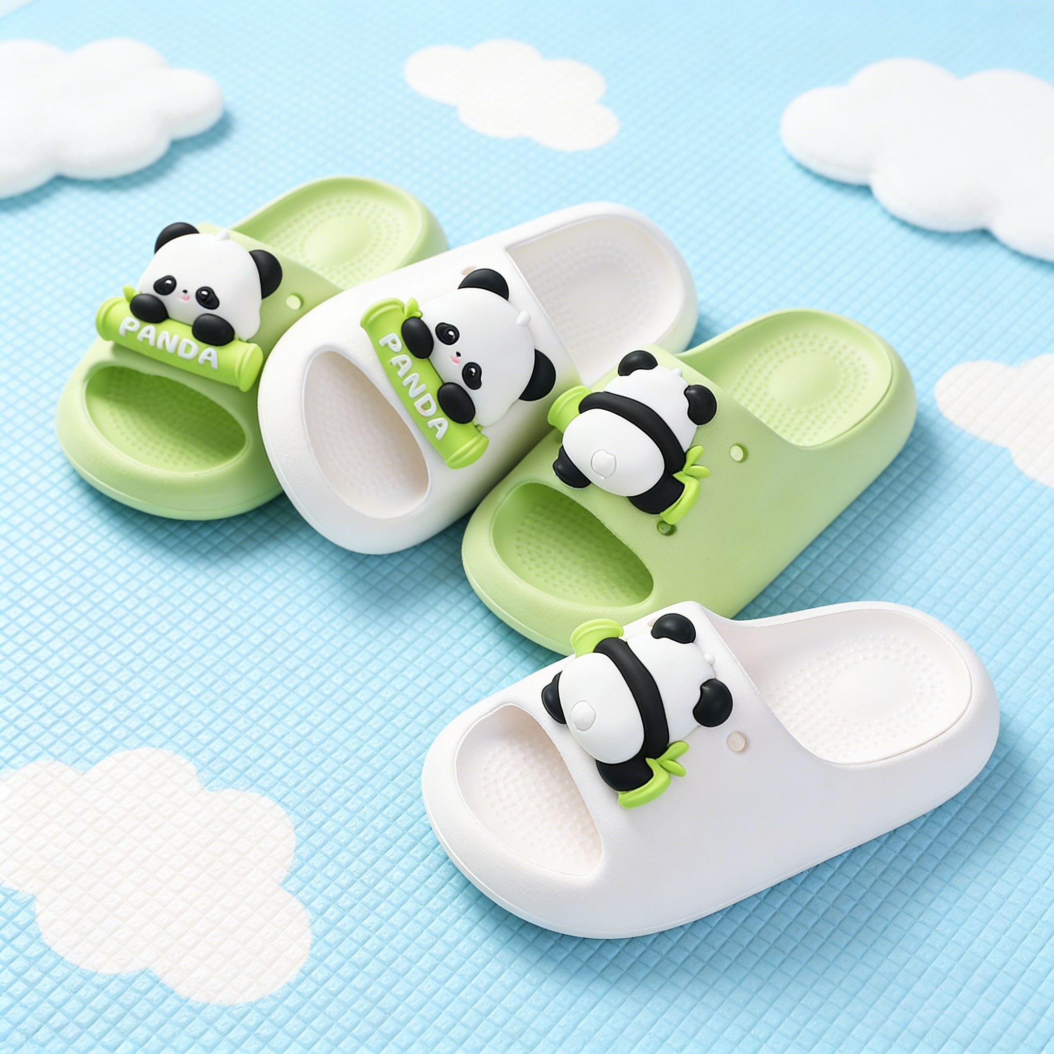 小熊猫儿童拖鞋男女童女孩新款防滑凉拖鞋夏季室内洗澡亲子卡通鞋,淘宝优惠券,粉丝福利购,淘宝优惠卷