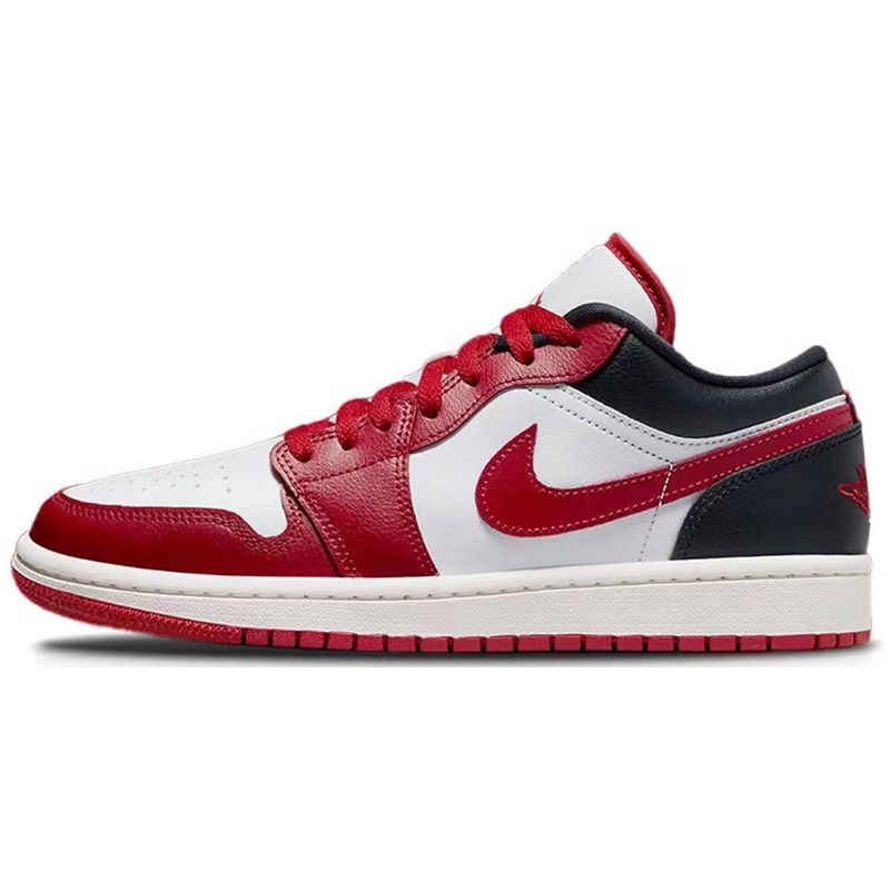 热销Air Jordan 1 AJ1 Low 低帮 防滑复古篮球鞋 白黑 DV1309-100