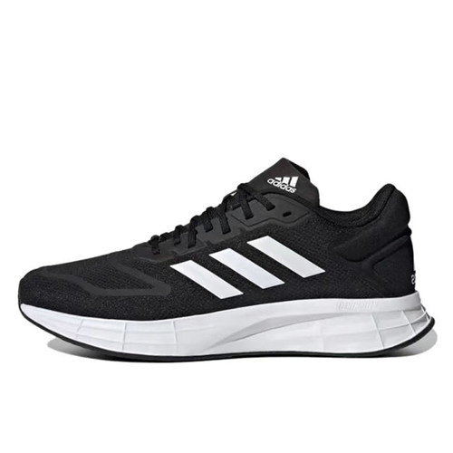 #阿迪达斯 Adidas Duramo 10 低帮 跑步鞋 男款 黑白 GW8336 - 图3