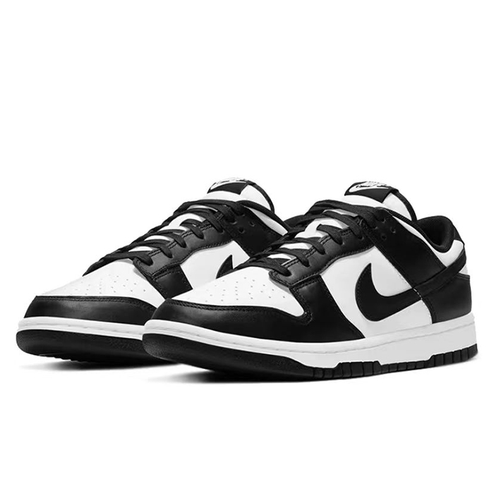 #耐克 Nike Dunk Low Retro 男女同款 黑白熊猫 DD1391-100 - 图1