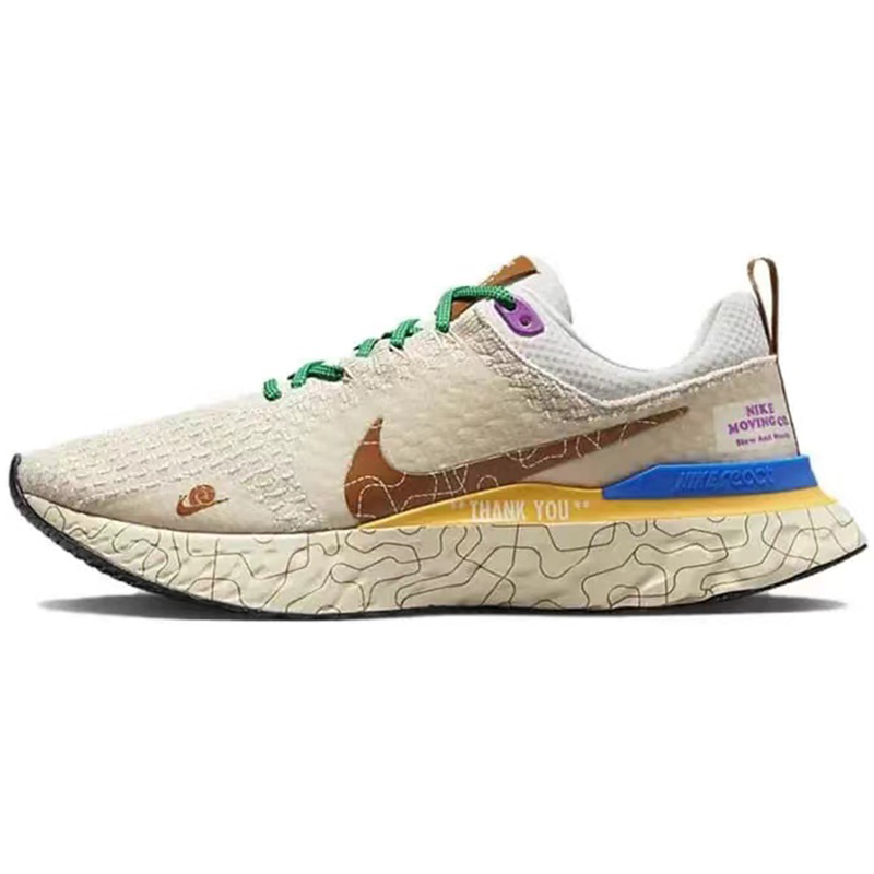 热销 #Nike Infinity React 3 低帮 跑步鞋 白色 DD3024 DZ3025 - 图3