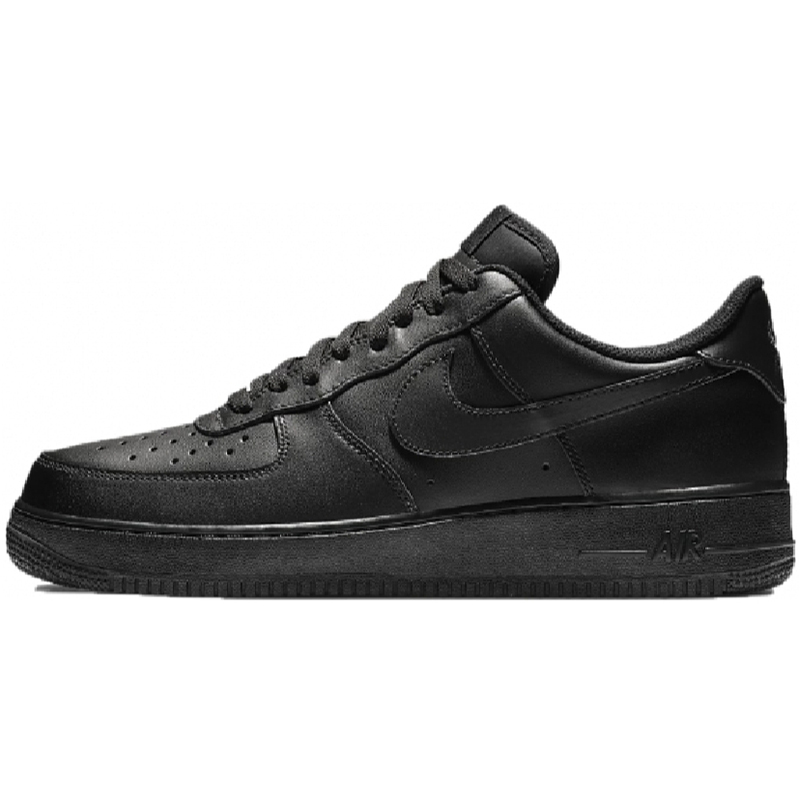 热销Nike Air Force 1 AF1 板鞋 炫彩镭射 棕褐 黑色 CW2288-001 - 图1