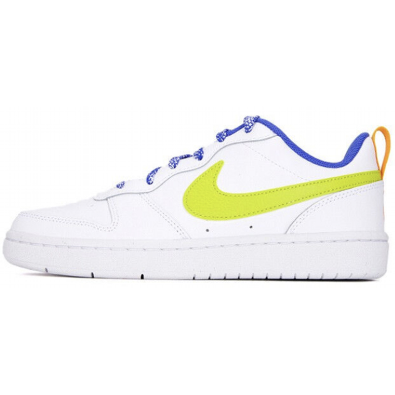 热销Nike Court Borough Low 2 板鞋 黑白银 粉白 BQ5448-119 - 图2