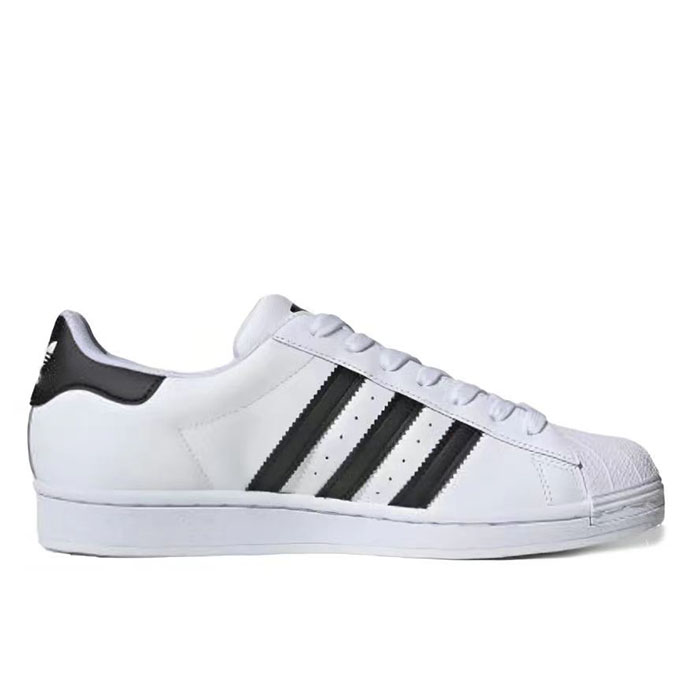 #三叶草 Adidas originals Superstar贝壳头白黑 EG4958-图0