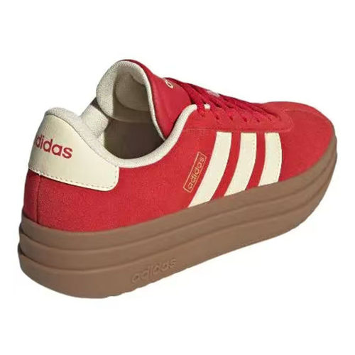 #阿迪达斯 Adidas VL Court Bold 板鞋 女款 红色 KJ6852 IH3083 - 图1