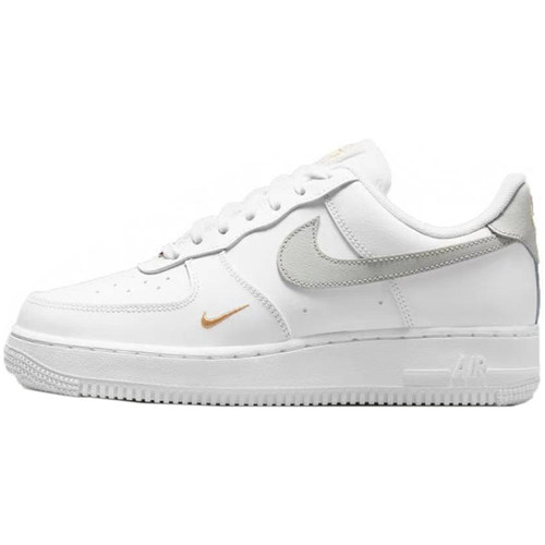 热销Nike Air Force 1 AF1板鞋白金双钩白灰白绿橙CT1989-图3