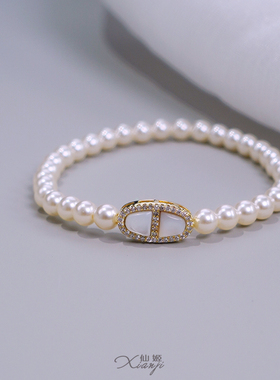 法式轻奢串珠小米珠手串