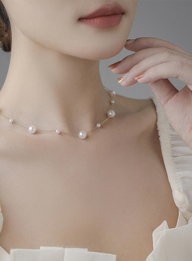 珍珠设计凸显温柔气质