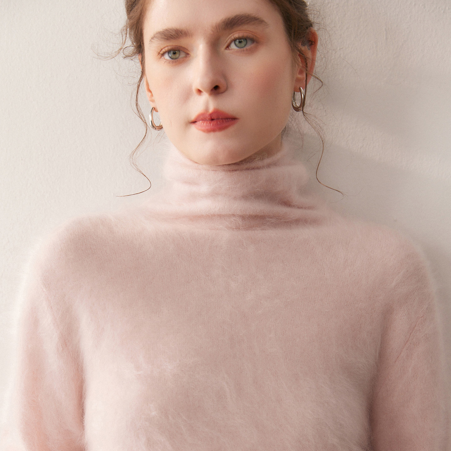 一线成衣堆堆领100%拉绒山羊绒衫女高领套头针织打底衫百搭毛衣冬,淘宝优惠券,粉丝福利购,淘宝优惠卷