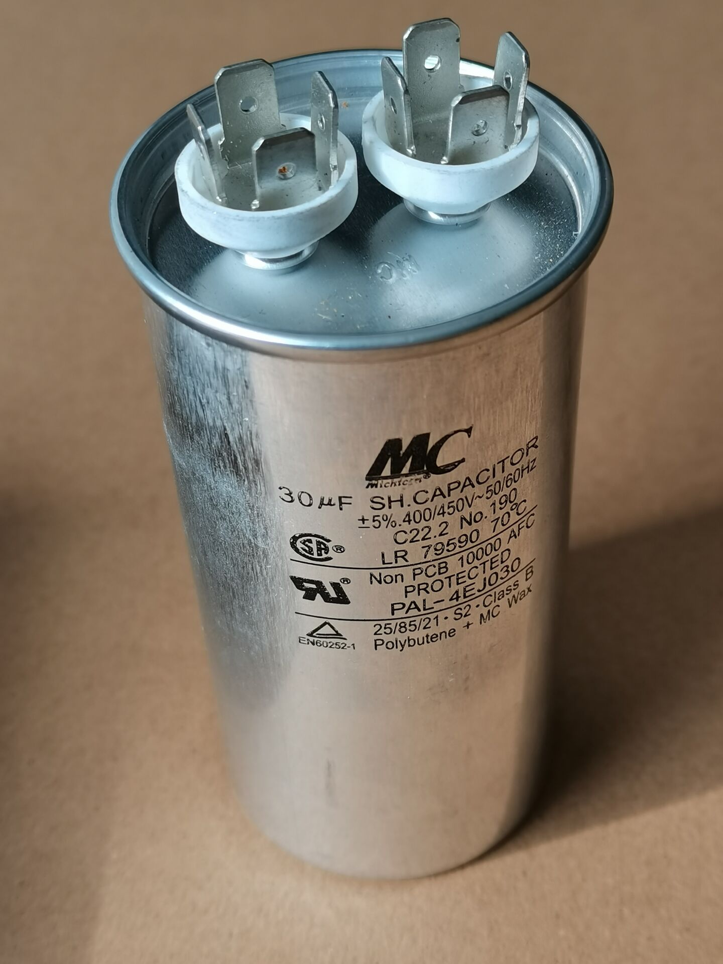 MC 35/30UF SH CAPACITOR +-5% 400-450V进出口空调压缩机电容器