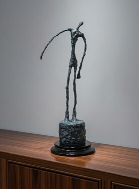 旷野之息黄铜欧式人物雕塑摆件