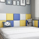 The tatami soft-covered wall surrounds the bed and protects it from bumps.