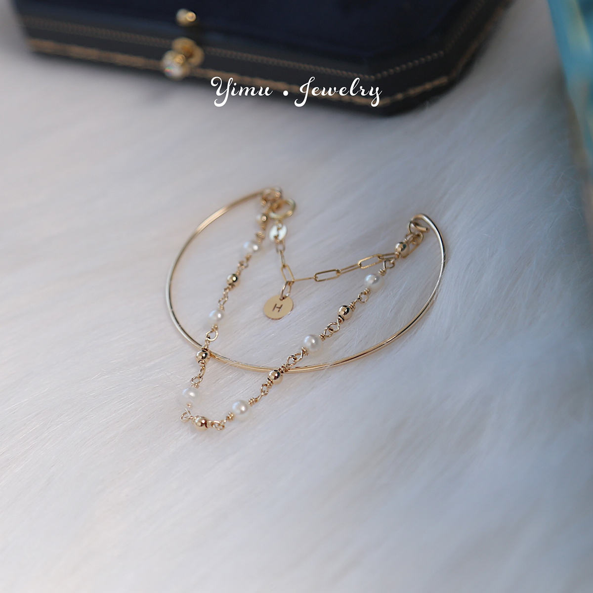 ¾«ÖÂÕäÖé °ü½ðÊÖÁ´ïíÔ´´ÌìÈ»°Ù´îСÖÚ¸´¹ÅÀñÎï 14K °×ÈÕÃιâÃá ¾«ÖÂÕäÖé °ü½ðÊÖÁ´ïíÔ´´ÌìÈ»°Ù´îСÖÚ¸´¹ÅÀñÎï 14K °×ÈÕÃιâÃá