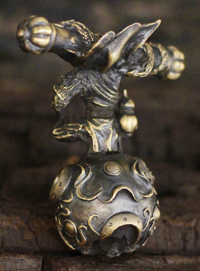 孙悟空摆件手工实心个性礼物猴子