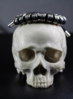 不俗男女白铜复古做旧手串手链