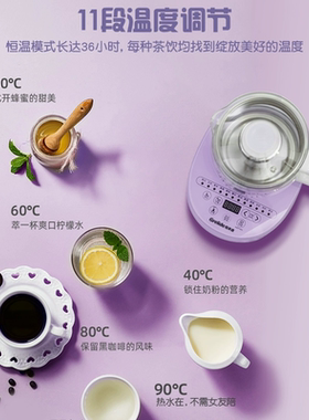 格来德多功能高硼硅玻璃养生壶