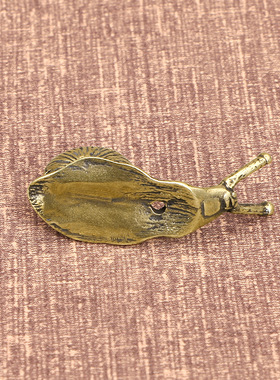 黄铜香插香座动物蜗牛仿古玩工艺摆件线香氛香炉办公家居送礼批发