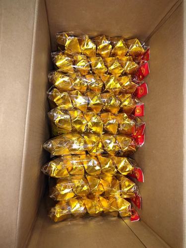 锡纸锡箔纸锡箔元宝金银1000只绍兴元宝手工折成品特黄灰锡箔黄灰 - 图1