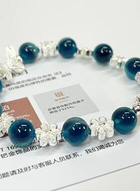 925银纯银小众设计感手链甜美女