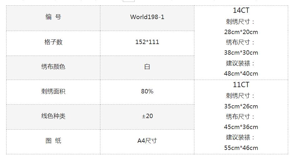 小小鱼DMC线十字绣套件 World198-1浪漫的冬天DIY精准印花