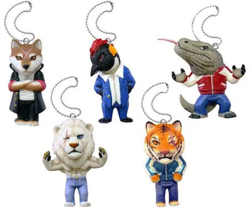 动物暴力高校生第4弹日本takara tomy正版扭蛋不良少年动物化集结 - 图3