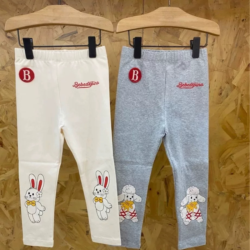 Babyking 25秋冬BE儿童长袖T恤男女童宝宝卡通印花上衣打底裤套装,淘宝优惠券,粉丝福利购,淘宝优惠卷