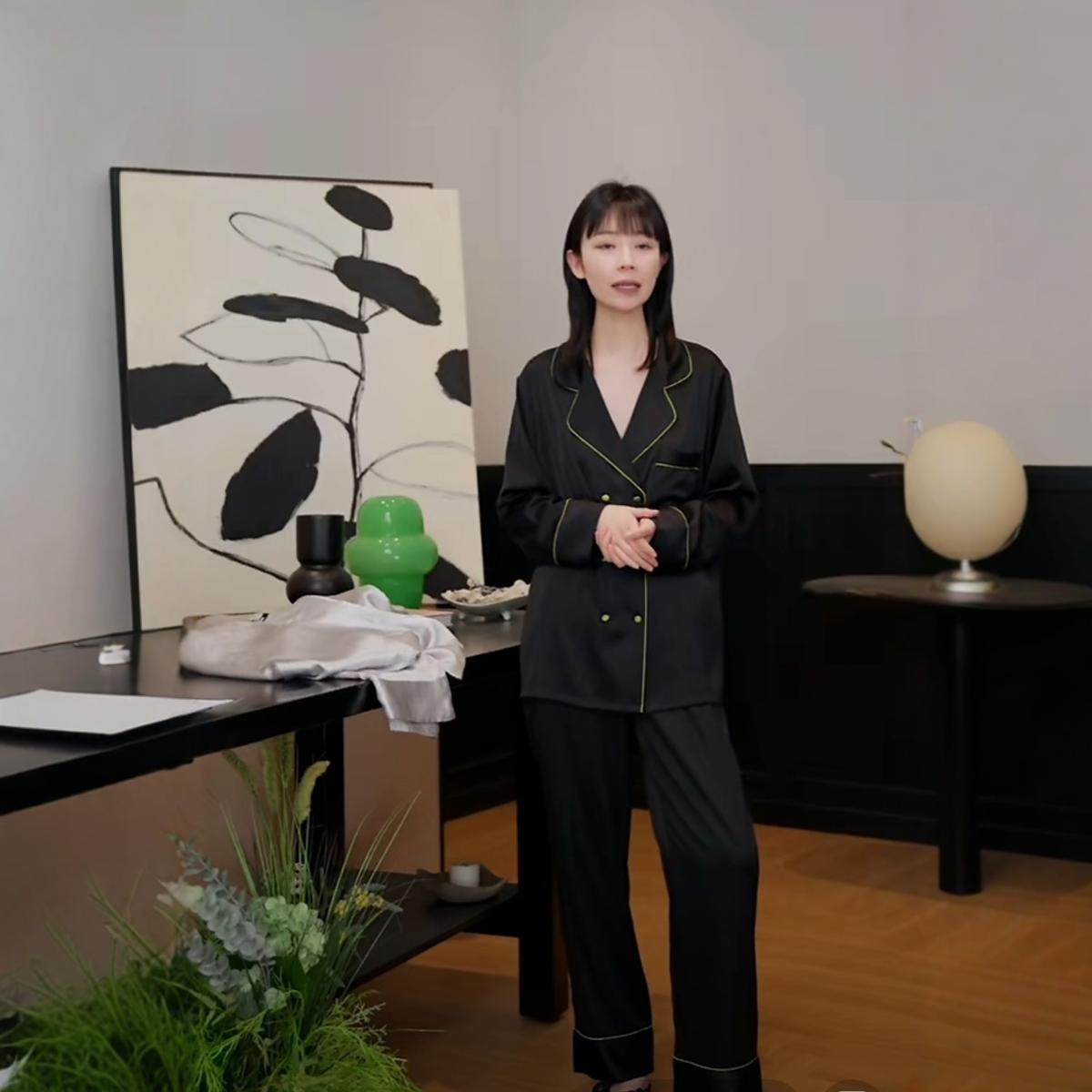 2024新款秋冬全棉双排扣新中式国风睡衣女长袖套装可外穿轻柔,淘宝优惠券,粉丝福利购,淘宝优惠卷